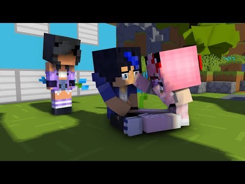 aphmau mad with ein & kc cute dream date -minecraft animaton fuuny