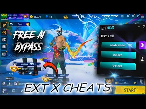 NEW OB51 SAFE PC FREE EMULATOR BYPASS | Free Fire 100% Antiban Panel Gratis