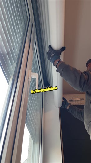 😅Rollladeneinbau #handwerkerlife #rollladen #reparatur #hilfe ##diy