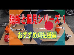 My Personal Opinion Series: Recommended Brush Cutter