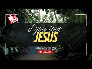 How to Pronounce JESUS Correctly | English Pronunciation Guide #facts