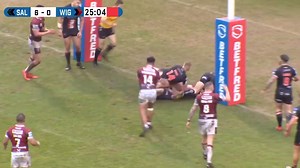 6.1K views · 50 reactions |  Highlights | Salford Red Devils RLFC ퟐퟎ-ퟔ Wigan Warriors  The Red Devils earned victory in tough conditions, in front of the #OURLEAGUE cameras... | Rugby Football League | Facebook