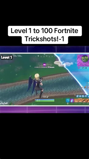 Level 1 to 100 Fortnite Trickshots!-1