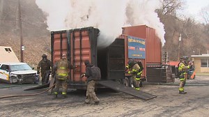 Unique fire training held in Pittsburgh for 1st time in decades
