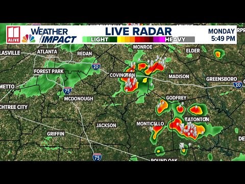 Live radar | Tracking rain around metro Atlanta
