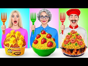 Me vs Grandma Cooking Challenge | Smart Food Ideas by Multi DO Challenge