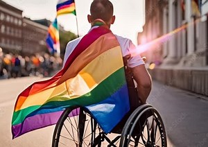 🌈🏳️‍🌈♿ At the Intersection: Disabled & LGBTQ — Our Stories, Our Truths 🎥✨ 🌈🗣️ “I’m telling my story in my own words—because too often, people only see one part of me.” This 10-minute reel weaves together first-person stories from individuals who are both disabled and LGBTQ , sharing what it’s like to live at this powerful—and often overlooked—intersection. 💬💖 🌈♿ “When I ask for accessibility, I’m told it’s ‘too much.’ When I share who I love, I’m told to ‘tone it down.’ I shouldn’t have