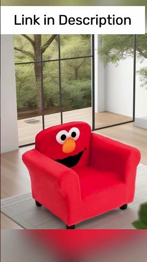 Elmo Chair: The Toddler Throne Every Kid Wants? #ElmoChair #SesameStreet #DeltaChildren