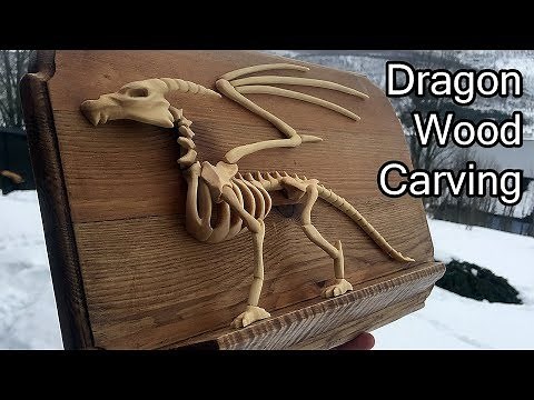 Carving A Dragon Skeleton