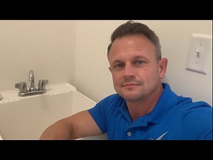 How to fix a leaky laundry tub faucet.