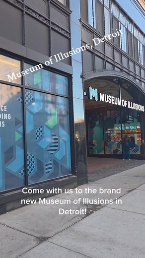 Museum of Illusions just opened in downtown Detroit! Be sure to check it out soon to save! #museumofillusions #museumofillusionsdetroit #Detroit #thingstododetroit #detroitfamily