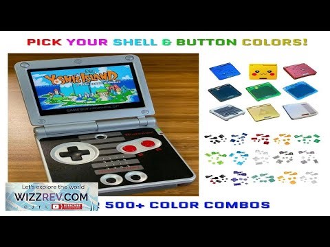 Nintendo Game Boy Advance SP 101 System GBA SP IPS LCD Backlit