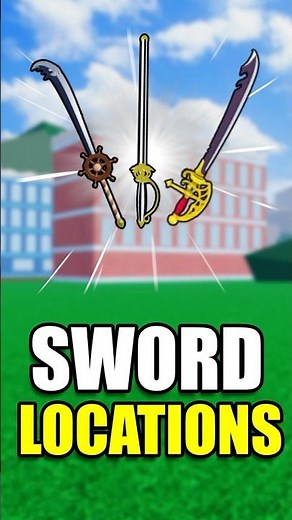 SWORD Locations in Blox Fruits PART 1 #bloxfruits #bloxfruit