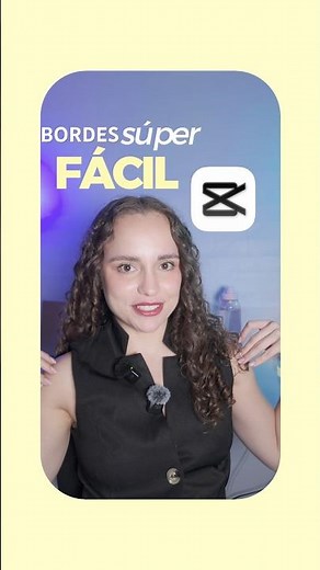 Efecto bordes/márgenes con color para editar en cap cut 💻✨#capcut #tutorialcapcut #edicion