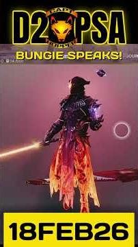 #Destiny2 PSA 18FEB26 #destiny2exotics
