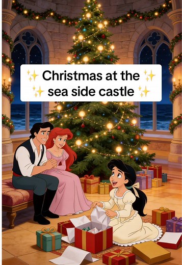 Christmas Surprise with Ariel and Family