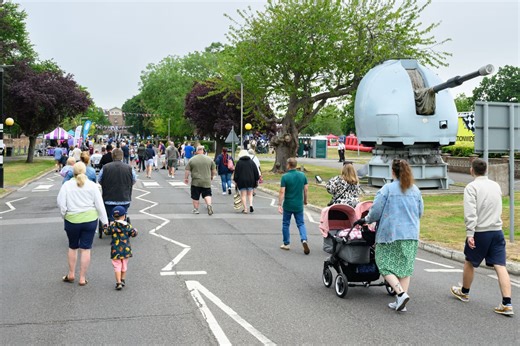 "We're delighted": New HMS Collingwood open day date set - £15k raised for charities