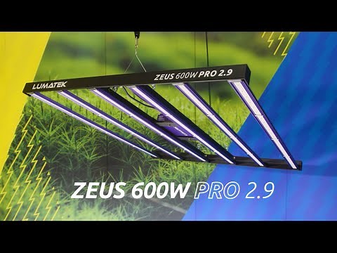 LUMATEK EU | LUMATEK ZEUS 600W 2.9 PRO LED HORTICULTURAL LIGHTING