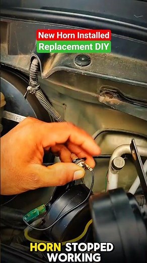 Car Horn Repair & Replacement | Fix Your Silent Horn in Minutes! 🚗 #automobile