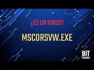 ¿Qué es mscorsvw.exe? ⚙️ ¿Por qué usa tanto disco? | BitPlease