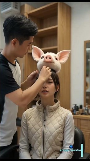 Incredible Hair Art! Stylist Creates a Sculpted Animal Head Hairstyle