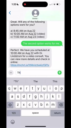 Appointment scheduling could be the perfect entry point for AI agents into healthcare! Epic just provided a sneak peek into what their new AI tool can do. "𝑇ℎ𝑒 𝐴𝐼 𝑎𝑔𝑒𝑛𝑡 𝑡𝑒𝑥𝑡𝑠 𝑝𝑎𝑡𝑖𝑒𝑛𝑡𝑠 𝑡𝑜 𝑠𝑐ℎ𝑒𝑑𝑢𝑙𝑒 𝑡ℎ𝑒𝑖𝑟 𝑓𝑜𝑙𝑙𝑜𝑤-𝑢𝑝𝑠 – 𝑝𝑟𝑒𝑠𝑒𝑛𝑡𝑖𝑛𝑔 𝑜𝑝𝑡𝑖𝑜𝑛𝑠 𝑓𝑜𝑟 𝑝𝑟𝑜𝑣𝑖𝑑𝑒𝑟 𝑎𝑣𝑎𝑖𝑙𝑎𝑏𝑖𝑙𝑖𝑡𝑦, 𝑏𝑜𝑜𝑘𝑖𝑛𝑔 𝑡ℎ𝑒𝑖𝑟 𝑐ℎ𝑜𝑖𝑐𝑒 𝑎𝑛𝑑 𝑡ℎ𝑒𝑛 𝑐𝑜𝑛𝑓𝑖𝑟𝑚𝑖𝑛𝑔 𝑎𝑝𝑝𝑜𝑖𝑛𝑡𝑚𝑒𝑛𝑡 𝑑𝑒𝑡𝑎𝑖𝑙𝑠." Epic is also working on engineering modali