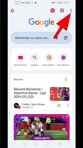 "ASTUCE RAPIDE : Comment Ouvrir un Nouvel Onglet sur Google Chrome en 2 Secondes ! 🚀📱"