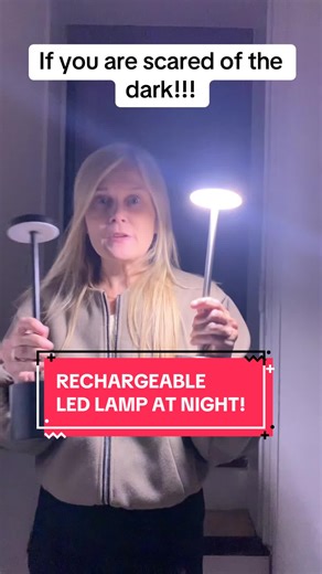 This sleek rechargeable lamp provides portable lighting wherever you need it. With USB charging, long battery life and a modern design, it’s ideal for desks, bedside tables, children’s bedtime and more. Easy to move around and quick to charge, it gives you reliable light without the clutter of cables. #homedecor #lightingideas #desksetup #interiordesign #tiktokmademebuyit