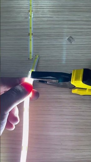 COB LED Strip Fix: How to Repair a Dark Section with Connectors