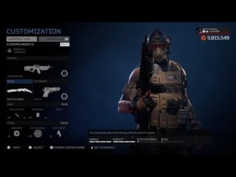 The best build on fireteam more damge Predator: Hunting Grounds