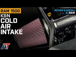 2019-2023 3.6L RAM 1500 K&N Series 77 High Flow Performance Cold Air Intake Review & Install