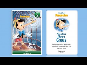 Whimsical Journey: 'Pinocchio's Nose Grows' | Disney Pinocchio Read Aloud (Step into Reading)