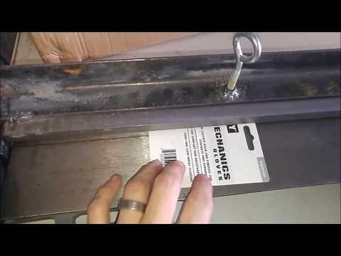 Harbor Freight Central Machinery 30" Bending Brake with modifications