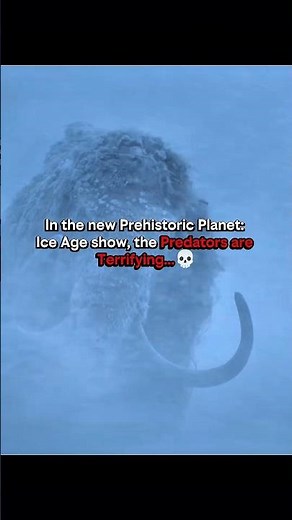 Prehistoric Planet Ice Age Terrifying Creature #prehistoric #iceage #megafauna #prehistoricanimal