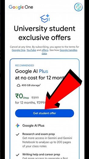 Google Gemini 1 Year Free Plus Subscription For Students | Gemini Student Offer | 2026