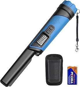 Amazon.com : DR.ÖTEK Metal Detector Pinpointer for Adults & Kids, Handheld Pin Pointer Wand with LCD Screen, Fully Waterproof, 360°Detection, 3 Modes, Exclusive Interference Cancellation for Treasure Hunting : Patio, Lawn & Garden
