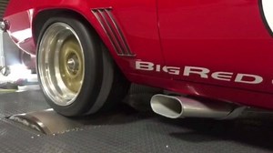 The 1000 HP 555 big block Beast shooting🔥 while tuning on the Westech Performance Group dyno. Check out our partners: HillClimb Monsters TORQ ARMY #bigredcamaro #bigred #camaro #dynotuning | Big Red Camaro