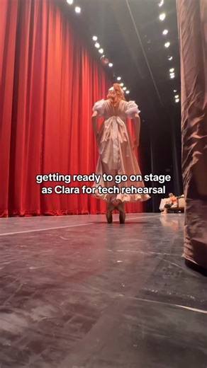 Mackenzie Davis on Instagram: "going on stage as clara for tech rehearsal today ❤️ @azaraballet ! Get your online or in person tickets at azaraballet.org and use my code KENZIE50! #nutcracker #ballet #ballerina #ballettok #performance"