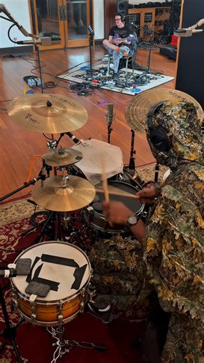 Peter Varnado on Instagram: "Certainty 🌲 New music from @95mp.dnb soon! #drums #drummer #drumming #music"