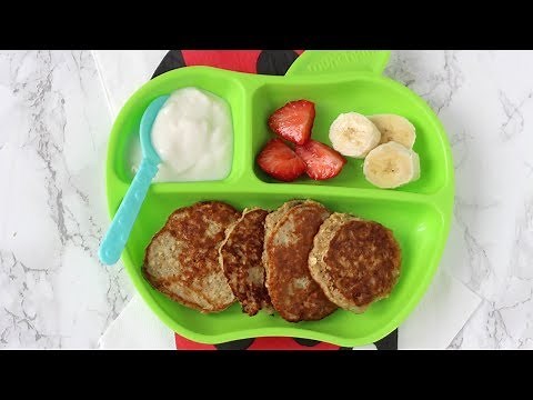 3 Ingredient Pancakes for Baby Led Weaning and Toddlers | Kids Food