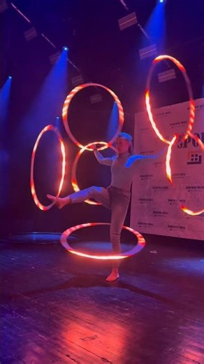 Acrobatic LED Hula Hoop show🔥Proxima Show✨