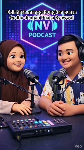 Bolehkah menggabungkan puasa Qodho dengan puasa sunnah bulan Syawal? #shorts #podcast #puasasyawal