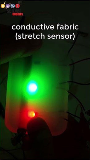 LEDs + conductive fabric + silicone rubber + Arduino = wow!