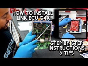 How to install your Link ECU | Step by step instructions and tips | RB20DET standalone ecu setup