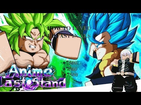 How to level up FAST! in ALS | Anime last stand Roblox