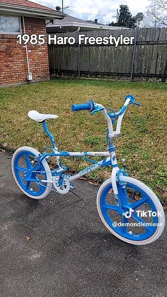 1985 Haro Freestyler BMX Bike Review