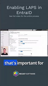 Enabling LAPS in EntraID #microsoft #windows #tutorial