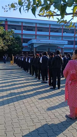 Alma Minj on Instagram: "#Assembly by Scouts & Guide St Joseph's Higher secondary school Moranhat"