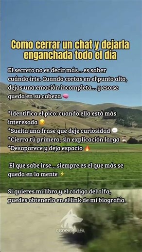 Como cerrar el chat y dejarla enganchada #crecimientomasculino