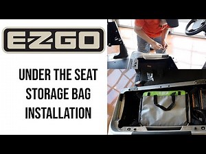 EZGO Storage Bag Installation | Dean Team Golf Carts